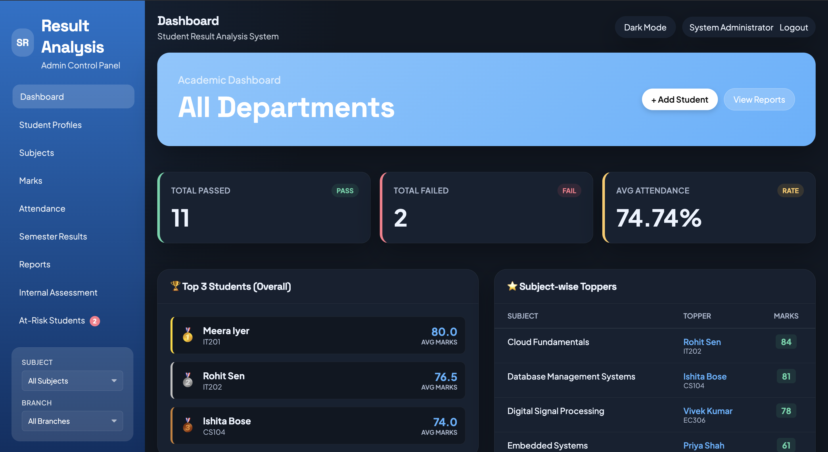 GradeX Screenshot